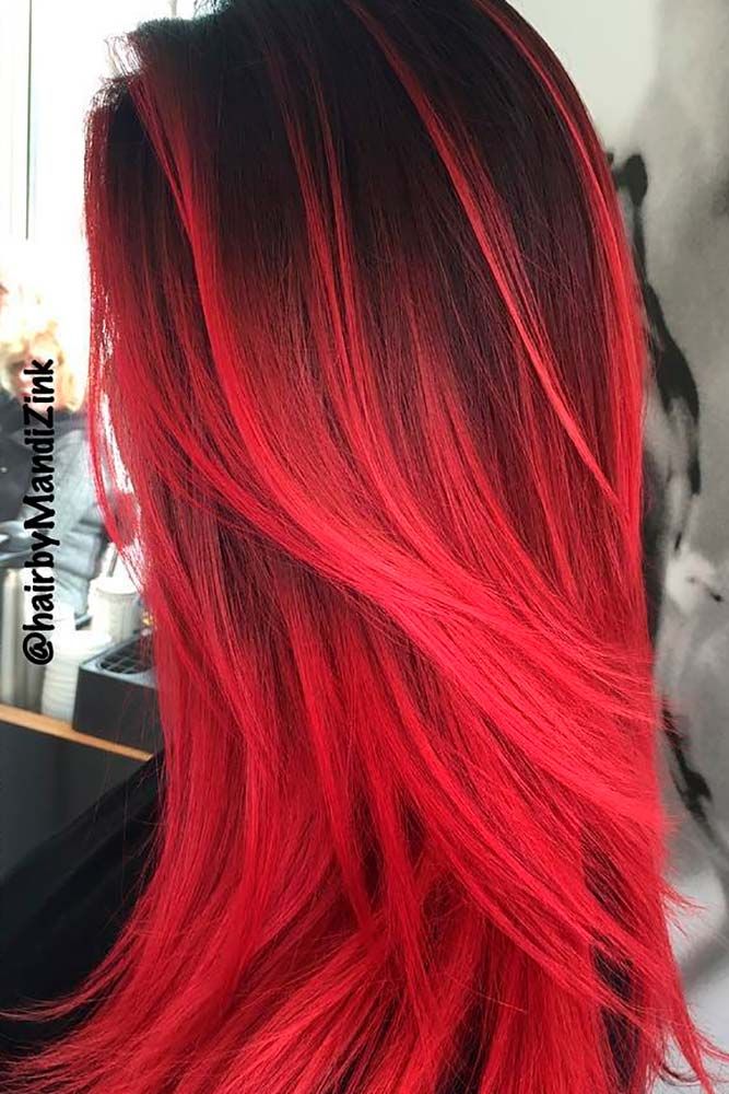 27 Gorgeous Red Ombre Hair Styles You Know You Want To Try | Red Ombre  Hair, Hair Styles, Dyed Red Hair