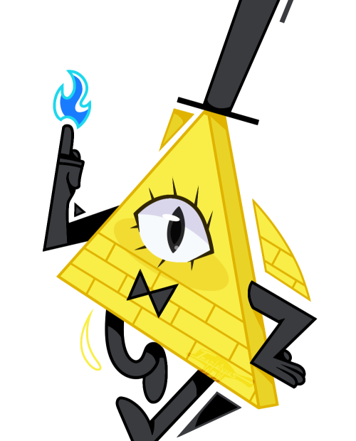 Imaplatypus Art (Bill Cipher Another Character For The Rainbow...)