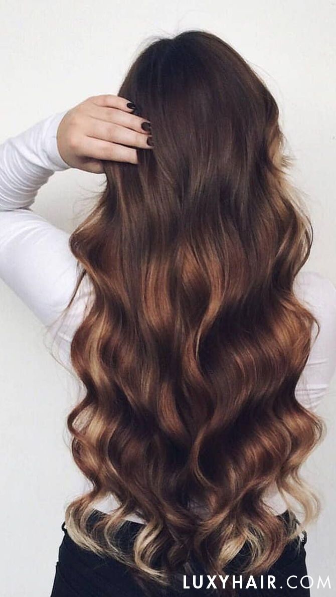 Big Voluminous Curls Hair Tutorial - Luxy® Hair | Curls For Long Hair, Big  Curls For Long Hair, Long Hair Waves