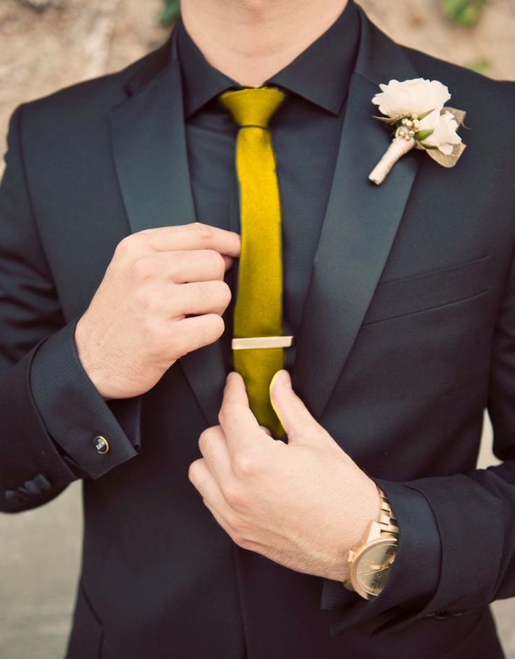 Adler Wedding | All Black Suit, Black And Gold Prom Suit, Gold Prom Suit