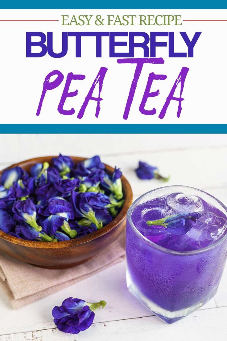 How To Make Butterfly Pea Tea. | Recipe | Butterfly Pea Tea, Tea Recipes, Butterfly  Pea