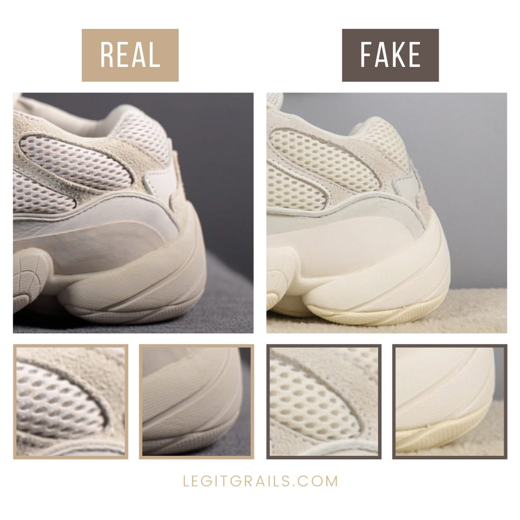 How To Spot Real Vs Fake Adidas Yeezy 500 – Legitgrails