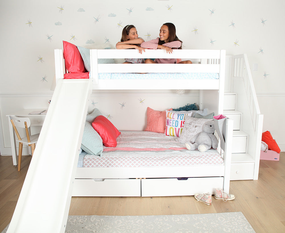 Slide Beds | Must See Loft & Bunk Bed With Slide Designs – Maxtrix Kids
