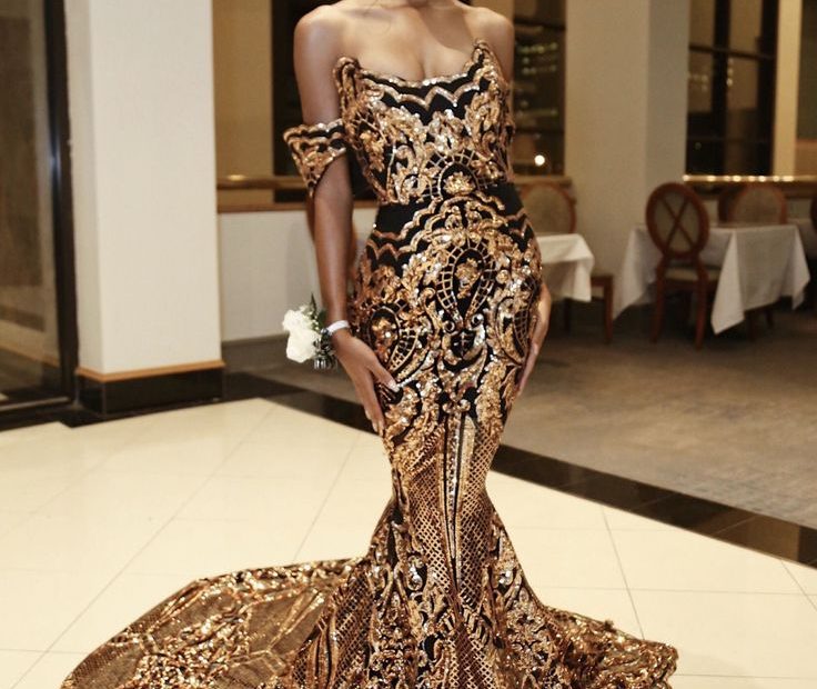 This #Black And #Gold #Hautecouture Evening Gown From The Darius Collection  Can Be Made To Order W… | Prom Dresses Long, Evening Dresses Prom, Prom  Dress With Train