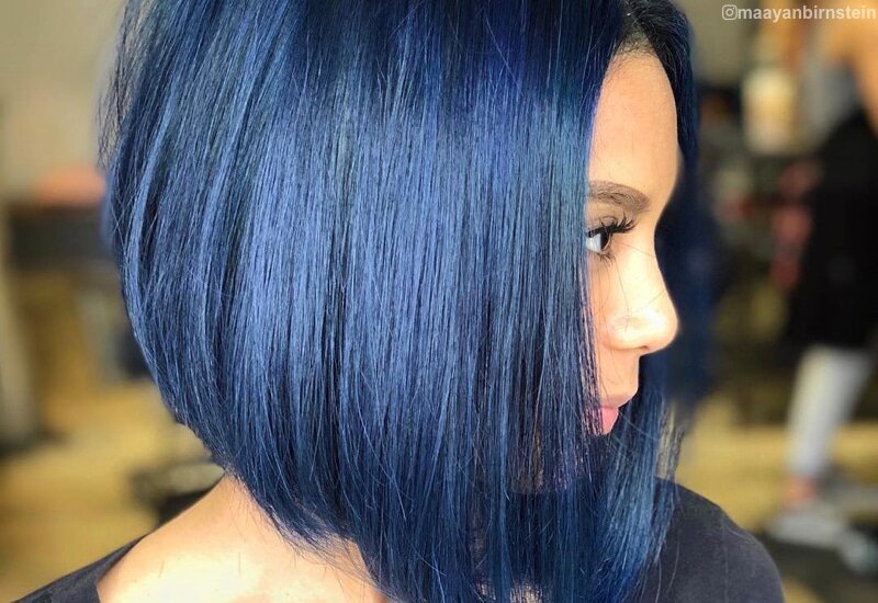 How To Get A Blue Black Hair Color â€“ Tips For Bleaching, Dyeing, &  Maintaining â€” Posh Lifestyle & Beauty Blog