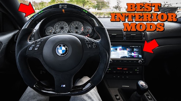 Here'S How I Modernized The Interior Of My 20 Year Old Bmw E46 M3 *Works On  Any Car* - Youtube