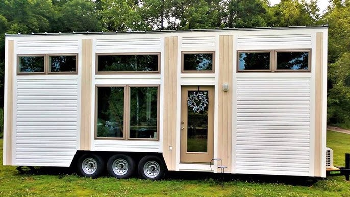 The Blue Heron Tiny House On Wheels Is Built By Blue Sky Tiny Homes Based  In Evansville, Indiana - Youtube