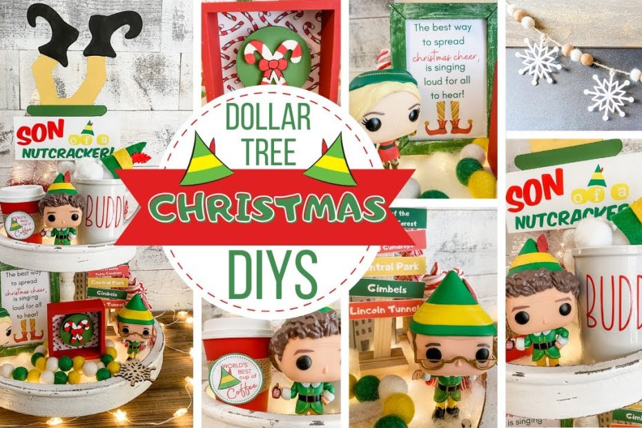ðŸŽ„Elf Christmas Movie Diys You Need To Make!ðŸŽ„ Dollar Tree Diys - Youtube