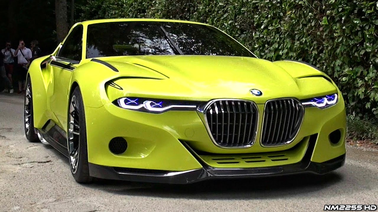 Bmw 3.0 Csl Hommage World Debut - Start Up Sound, Rev, Overview & Driving -  Youtube
