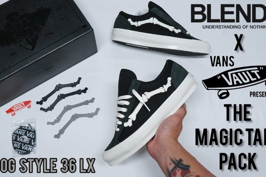 Blends And Vans Vault Magic Tape Og Style 36 Lx - Unboxing, Lace And Velcro  Swap, And On-Feet Video - Youtube
