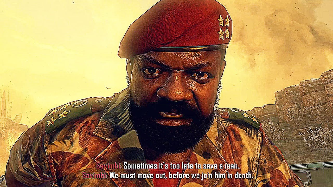 Savimbi Fights The Mpla - Call Of Duty Black Ops 2 - Youtube